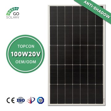 د کینګ کانګ پرو لړۍ سولر پینلونه 100W 20V TOPCON مونوکریسټالین