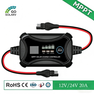 12V 20A MPPT Solar Charge Regulator for RV Camper, Yacht Marine and Off-Grid Battery System-1-1-1