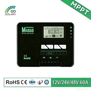 12/24/36/48V 60A MPPT Solar Charge Regulator for RV Camper, Yacht Marine and Off-Grid Battery System