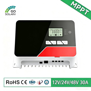 12/24/36/48V 30A MPPT Solar Charge Regulator for RV Camper, Yacht Marine and Off-Grid Battery System