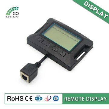 Extern display för solladdningsregulator, LCD-skärm, fjärrmonitor för MPPT