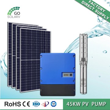 45KW Solar Water Pump System High-Power Off-Grid Irrigation Pump