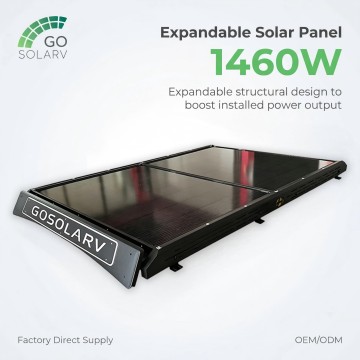 1460W Expandable Solar Panel for RV | High Power Roof Solar Solution
