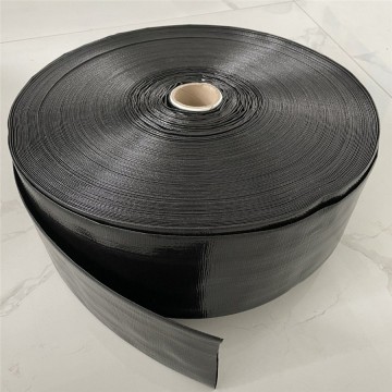 Black PE Lay Flat Hose 2 - 8 Inch 2- 4 Bar Suitable for Irrigation Main Belt