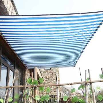 Colorful Striped PE Tarpaulin