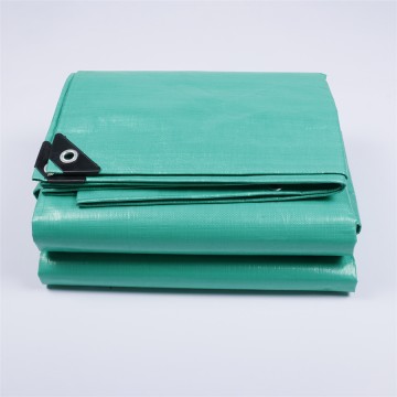 Cear Green Double Side Water Proof Readymade Pe Tarpaulin Car Cover Poly Woven Tarp