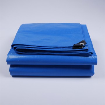 Strong Tear Resistant Double Blue Tarpaulin Fabric for Farming Transport and Storage