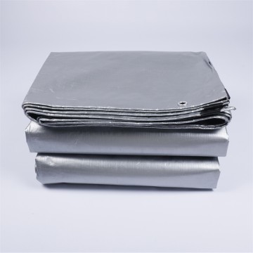 Waterproof Tent Double Silver Color Roofingproof Cover Tarpaulin Heavy Duty Waterproof Tarpaulin Sheet Roll