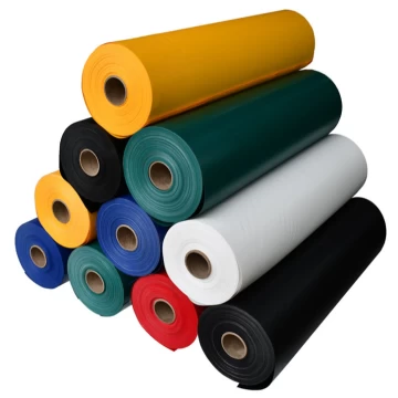 PVC Tarpaulin Roll Cover With Eyelets