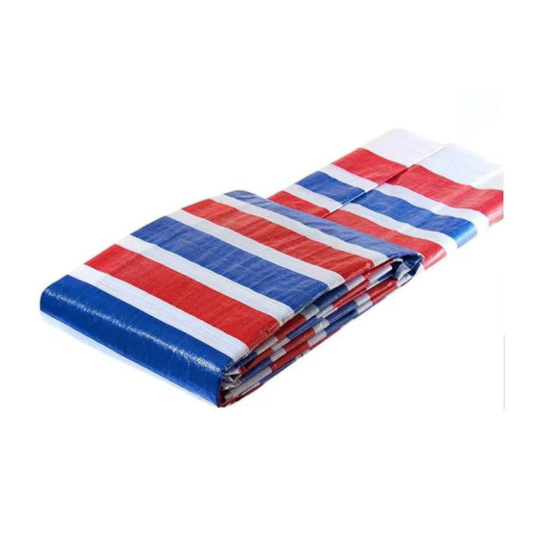 Lona de PE resistente al agua con rayas azules, rojas y blancas para cobertura general (3).jpg