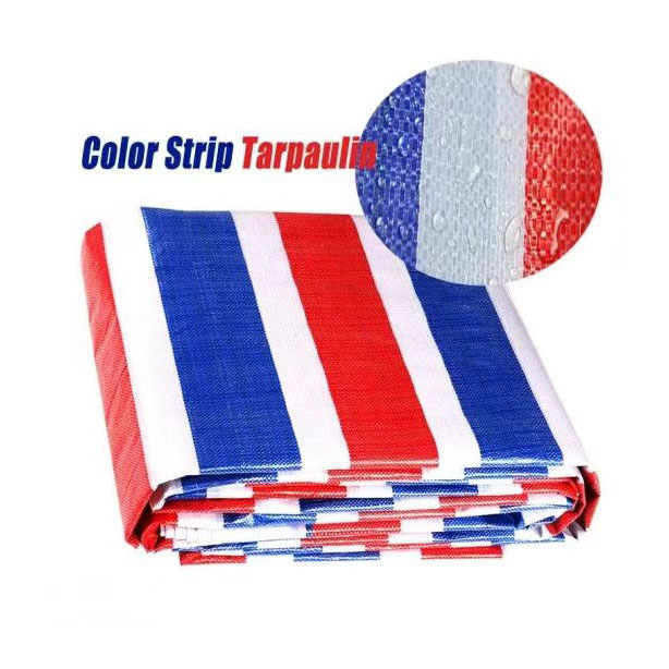 Lona de PE resistente al agua con rayas azules, rojas y blancas para cobertura general (4).jpg