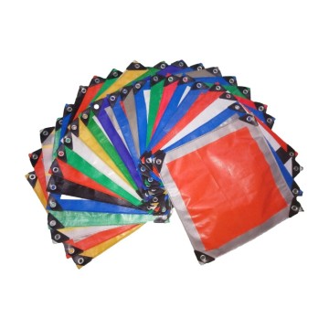 Black Stripped PE Tarpaulin Fabric High Durability Heavy Duty Waterproof and UV Resistant to Africa。-1