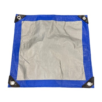 Blue Double Faced Eco-Friendly PE Tarpaulin – Durable Crop Cover & Multi-Purpose Sheet