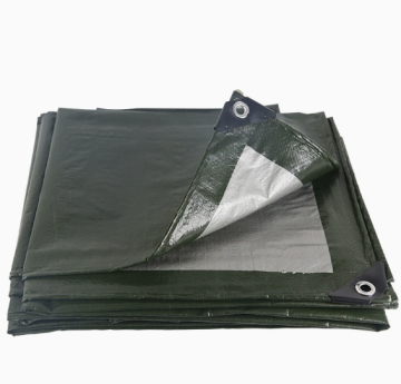 Waterproof Heavy Duty PE Tarpaulin, UV Resistant Outdoor Tarp Cover with Metal Grommets for Garden, Truck, Pool