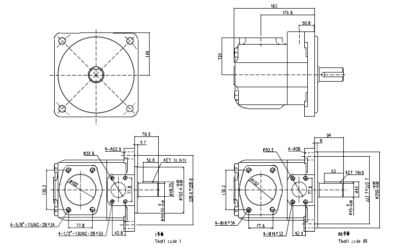 50V Series Vane Pumps