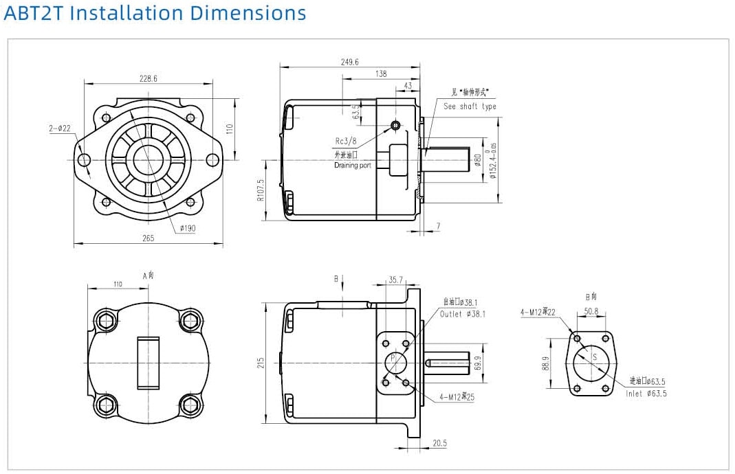 ABT Servo Pump for Industrial Servo System detail (2)