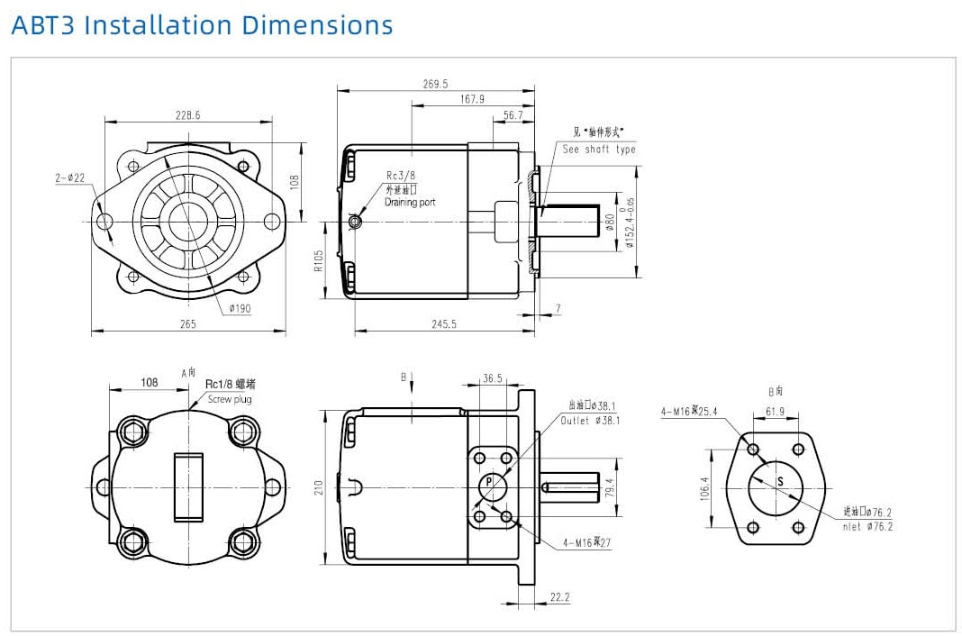 ABT Servo Pump for Industrial Servo System detail (3)