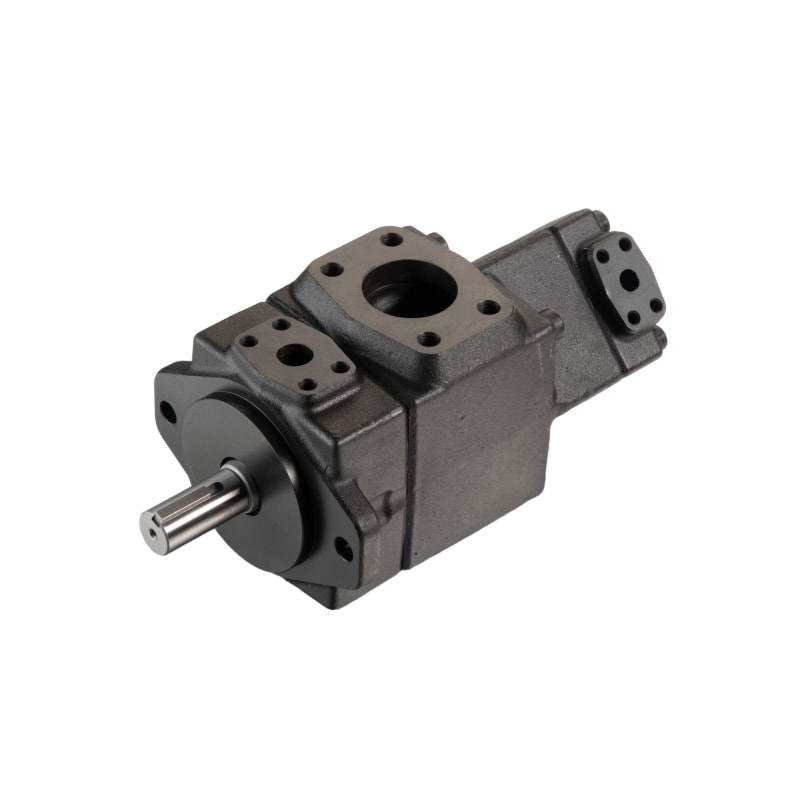 Yuken PV2R Series Hydraulic Low Noise Single Double Rotary Sliding Variable Displacement Unbalanced Fixed Displacement Volt Vane Pump (4)