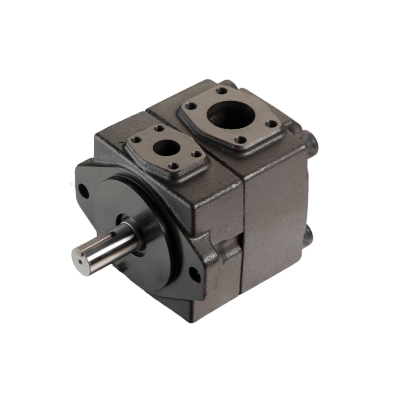 Yuken PV2R Series Hydraulic Low Noise Single Double Rotary Sliding Variable Displacement Unbalanced Fixed Displacement Volt Vane Pump (9)
