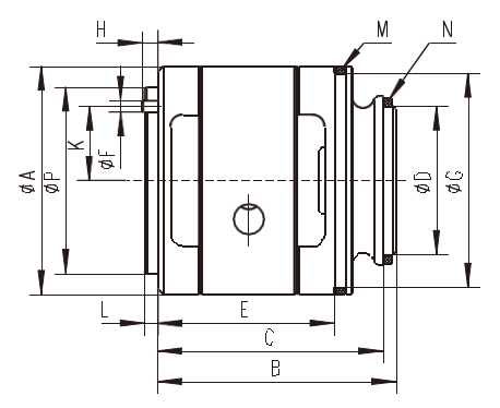 T6 T7 Series T6c T7b T7d T7e High Pressure Hydraulic Vane Pump Cartridge for Parker Denison T7d B24 5r00 A5m0 detail (2)