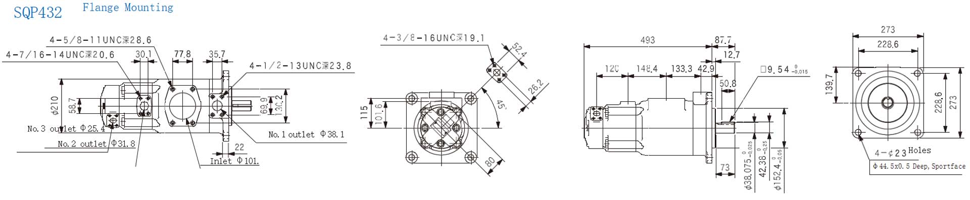 Tokimeco-Treble-Vane-Pump