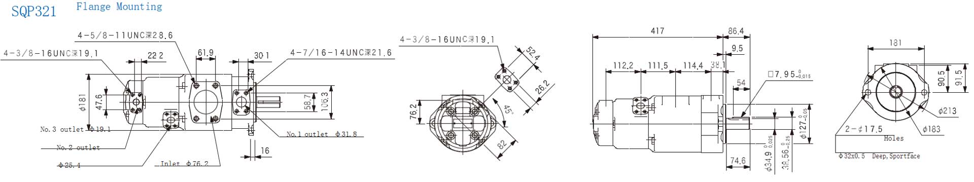 Tokimeco-Treble-Vane-Pump