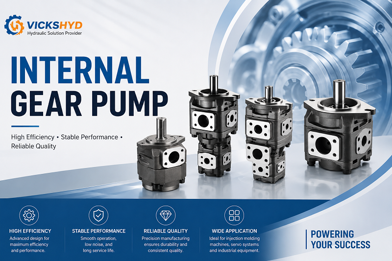 Low Noise Gear Pump: Why Internal Gear Pumps Are Ideal for Low-Noise Hydraulic Systems
