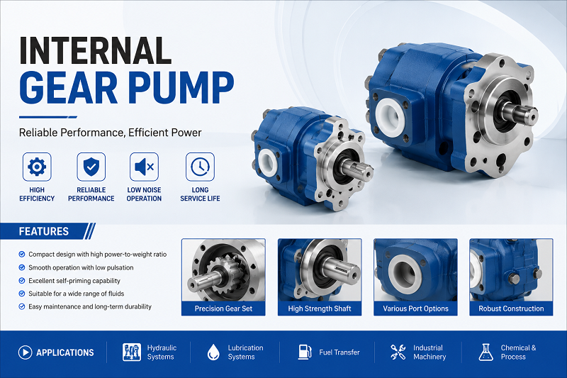 Why Reliable Internal Gear Pumps Are Critical for Continuous Hydraulic Operations
