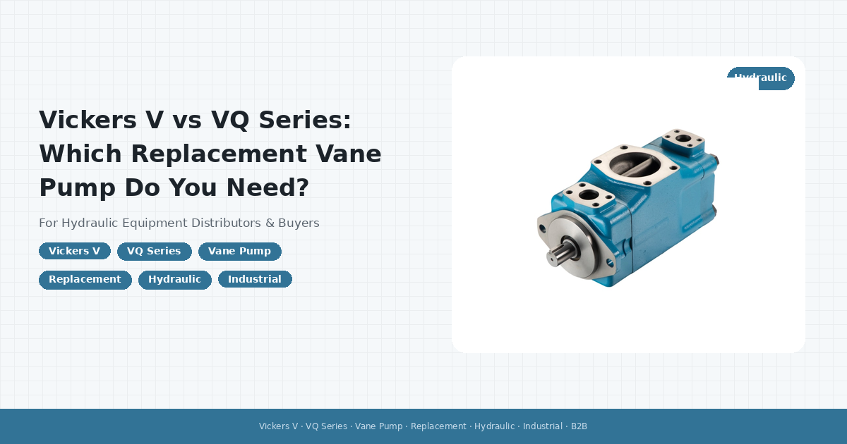 Vickers V vs VQ Series: Which Replacement Vane Pump Do You Need?