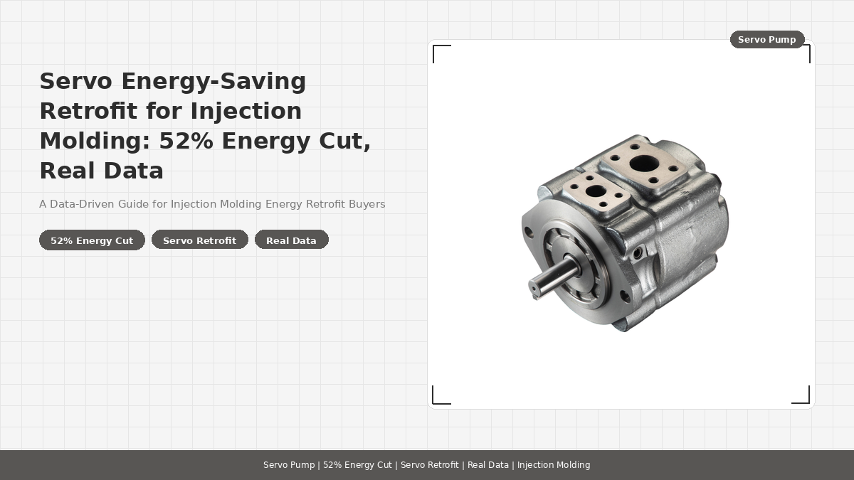 Servo Energy-Saving Retrofit for Injection Molding: 52% Energy Cut, Real Data