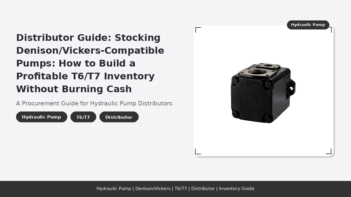 Distributor Guide: Stocking Denison/Vickers-Compatible Pumps: How to Build a Profitable T6/T7 Inventory Without Burning Cash