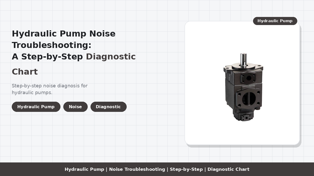 Hydraulic Pump Noise Troubleshooting: A Step-by-Step Diagnostic Chart