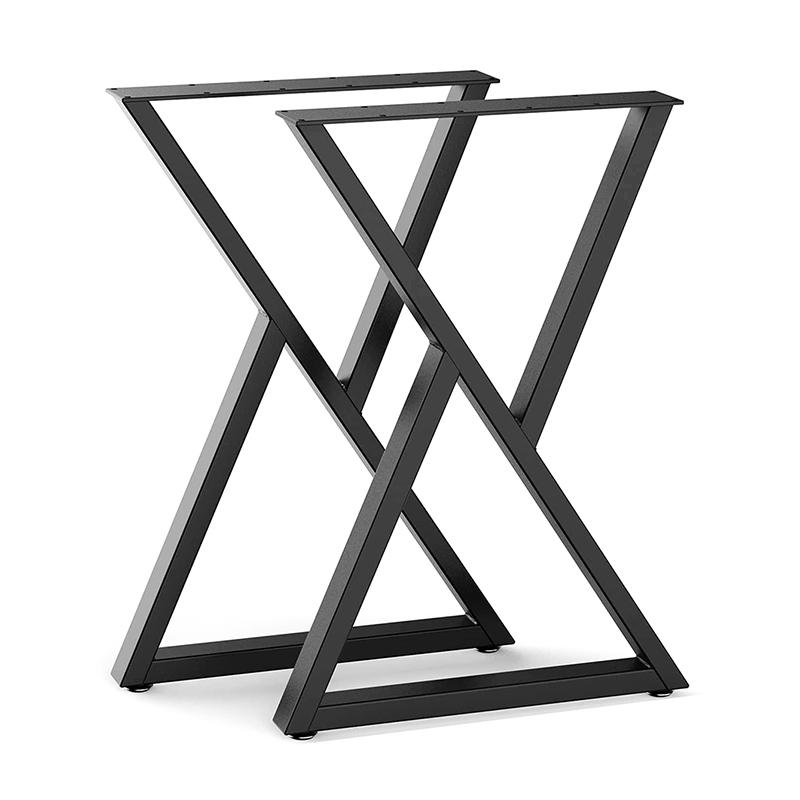 Table Frames Industrial Restaurant Desk Office Cast Iron Steel Bench Dinning Coffee Dining Furniture Metal Table Base Legs For Table