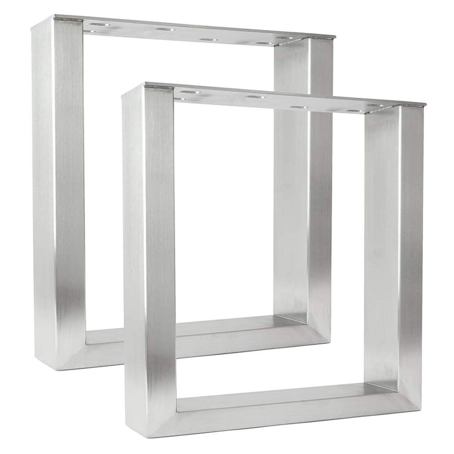 Table Frames Industrial Restaurant Desk Office Bench Dinning Coffee Dining Furniture Metal Base Stainless Steel Table Legs For Table