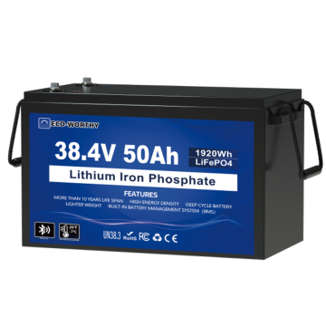 ECO-WORTHY 36V 50Ah LiFePO4 Battery