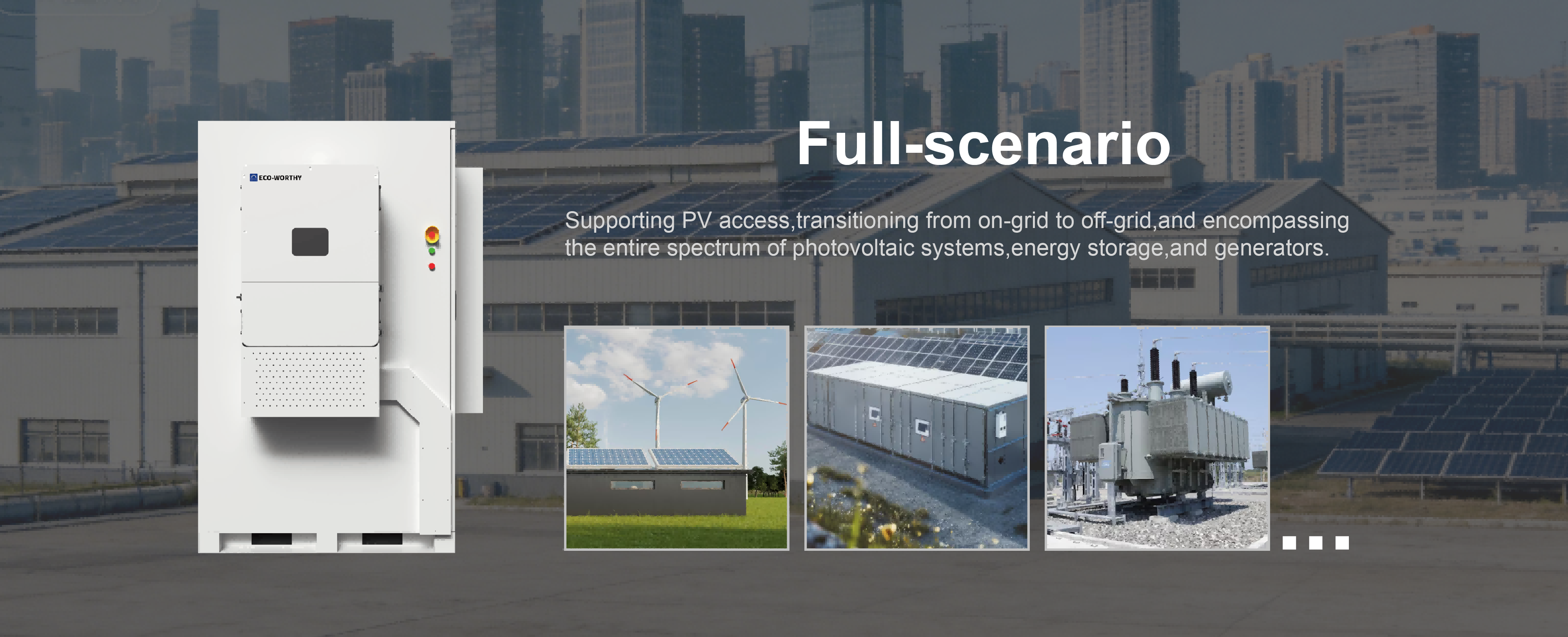 1 ECO-WORTHY 125kW261kWh Commercial & Industrial Energy Storage System