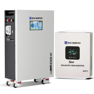 ECO-WORTHY PowerMega 314 Home ESS: 16.08kWh LiFePO4 Battery & 5kW Hybrid Inverter System - Scalable BESS for Residential & Commercial Projects