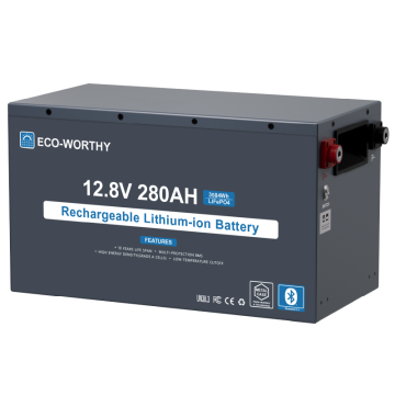 12V 280Ah Metal Case LiFePO4 Lithium Battery