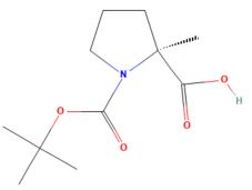 N-BOC-2-methyl-L-proline Chemical Structure