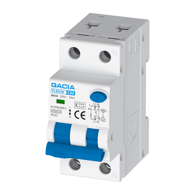 PL8HM 6kA Professional P Series RCBO Electromagnetic type