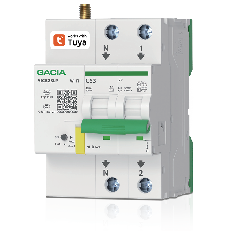 Disjoncteur intelligent IoT AICB2SLP RCBO