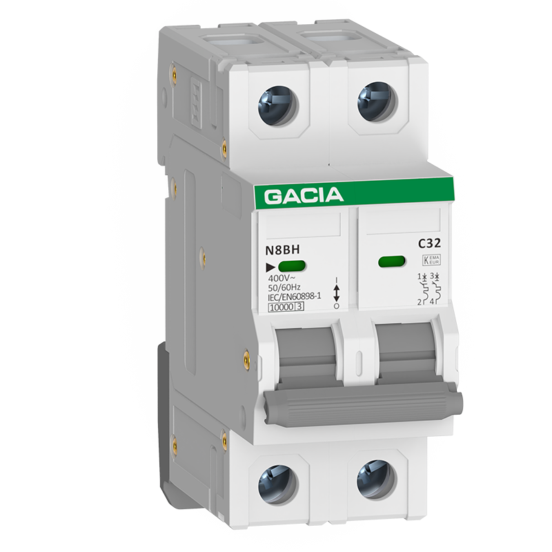 63Amp 2 Pole Miniature Circuit Breaker - GACIA Electric