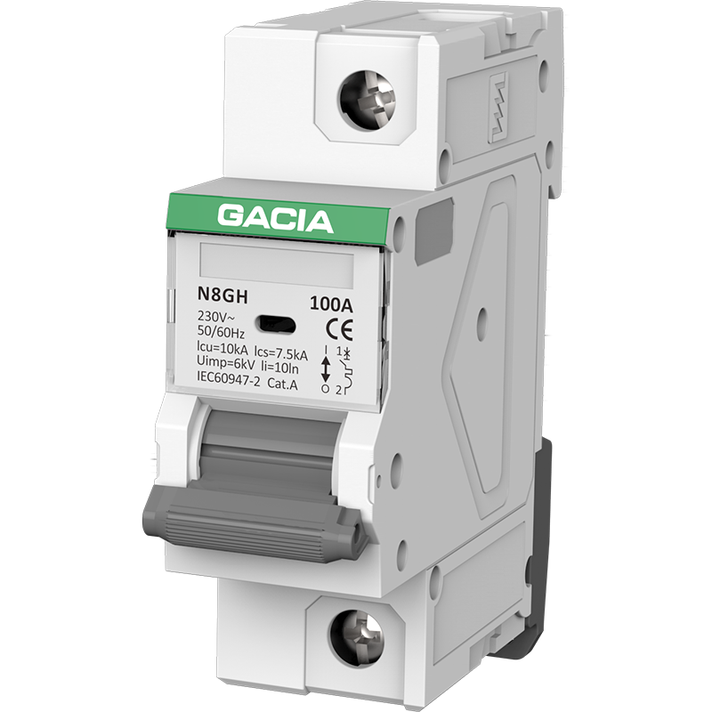 N8GH 10kA N Series Miniature Circuit Breaker