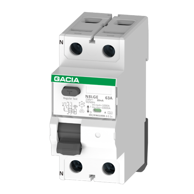 N8LGE 10kA N Series RCCB Electronic Type