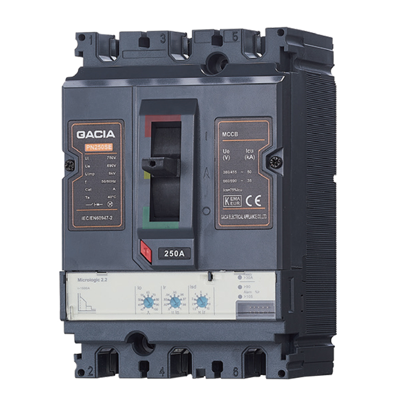 Seria PN250 PN MCCB typu termomagnetycznego i elektronicznego