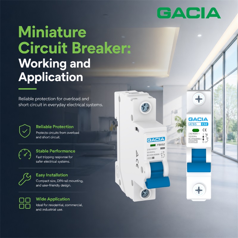 Miniature Circuit Breaker: Working and Application