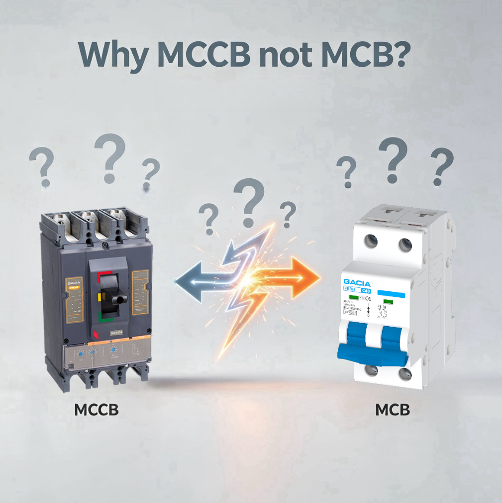 Why MCCB Not MCB?