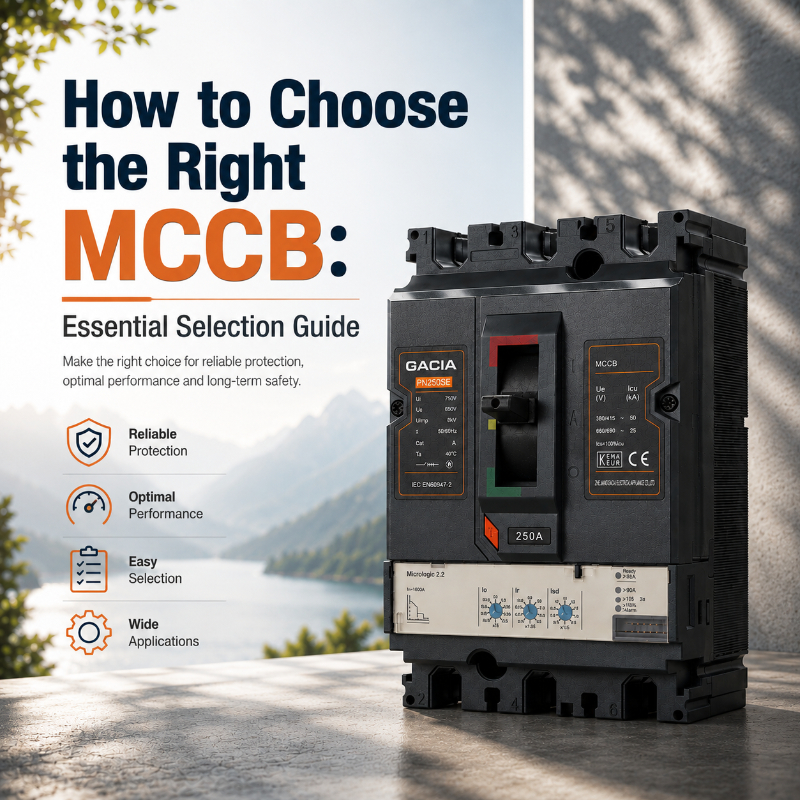 How to Choose the Right MCCB: Essential Selection Guide