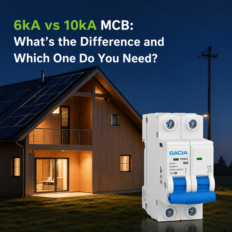 6kA vs 10kA MCB: What’s the Difference and Which One Do You Need?