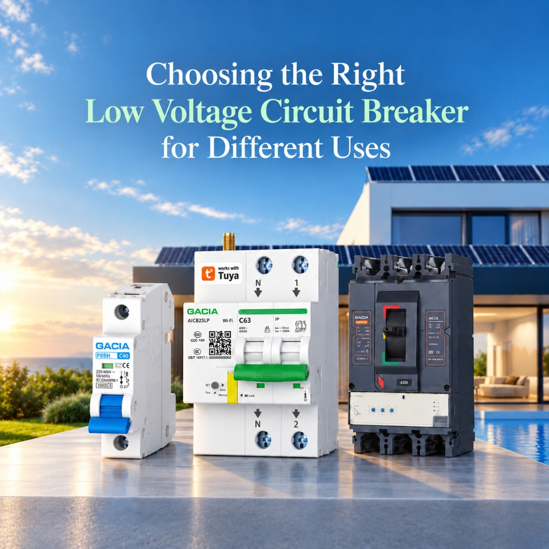 Choosing the Right Low Voltage Circuit Breaker for Different Uses
